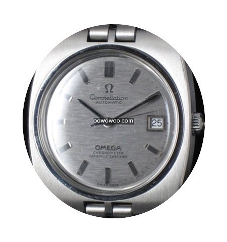 Omega Constellation Date Steel Automatic...