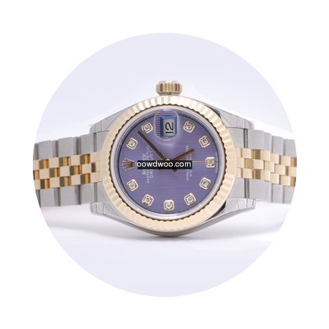 Rolex Date Just Lady Violet Lavender 279...