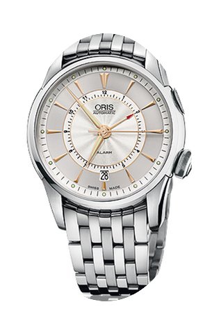 Oris Artelier Alarm Stainless Steel case...