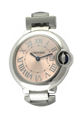 Cartier Ladies Ballon Bleu 28mm : W69200...