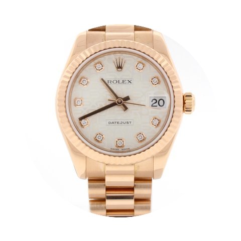 Rolex President Jubilee Diamond Dial Ros...