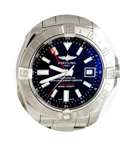 Breitling Avenger II GMT Neu mit Box und...