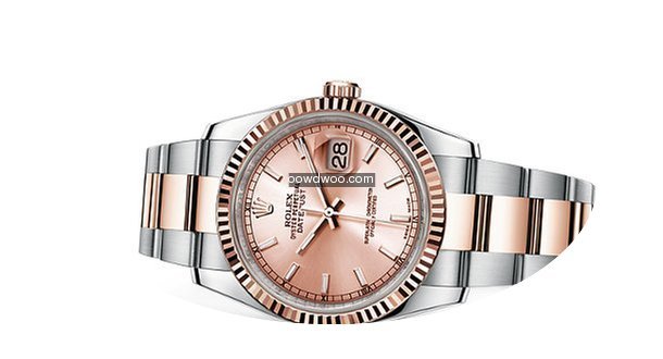 Rolex Datejust 36 pink dial index Unworn...
