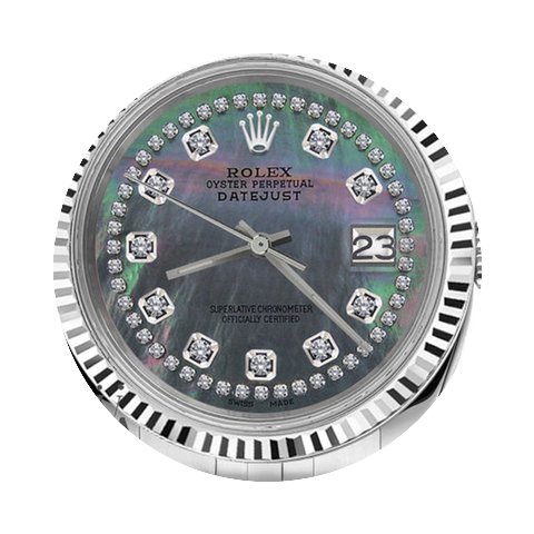Rolex Ladies Rolex 31mm Datejust Black M...