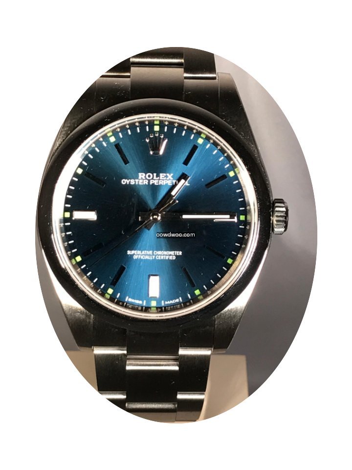 Rolex Oyster Perpetual Blue Dial...