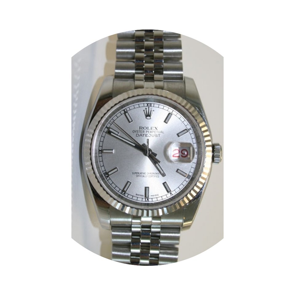Rolex Datejust 116234 Stainless Steel He...