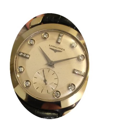 Longines White gold and Diamond anse a r...