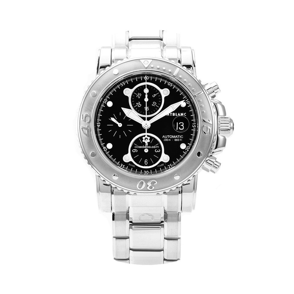 Montblanc Sport Chronograph Black Dial...