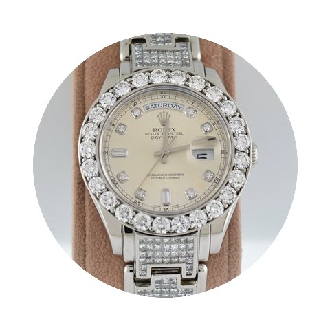Rolex Masterpiece Men's Platinum Pre-Own...