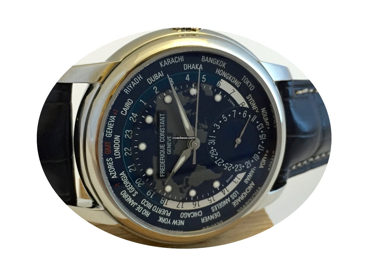 Frederique Constant Worldtimer Manufactu...