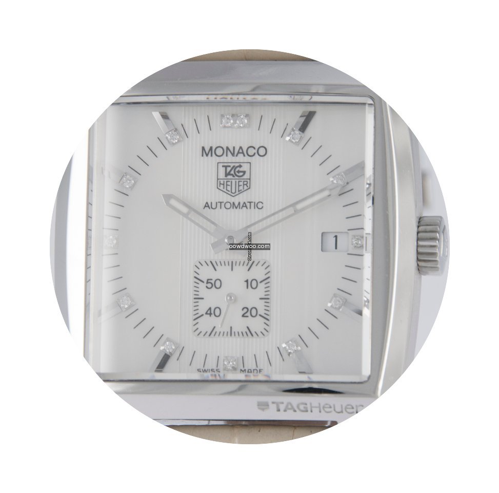 TAG Heuer Monaco Automatic Steel MOP Dia...