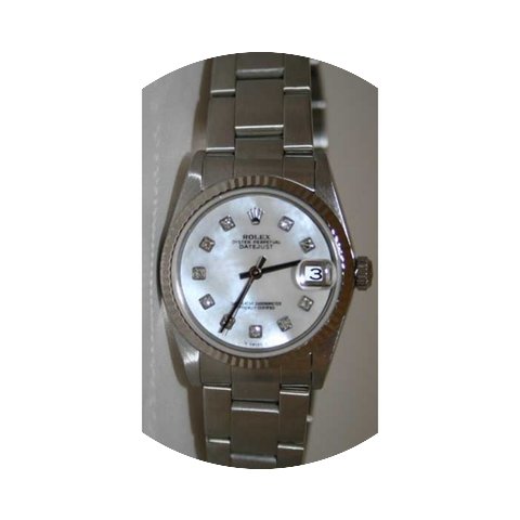 Rolex Datejust 78274 Midsize Stainless S...