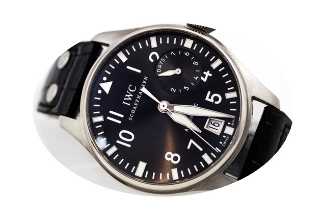 IWC BIG PILOT 7-DAYS WHITE GOLD 18K...