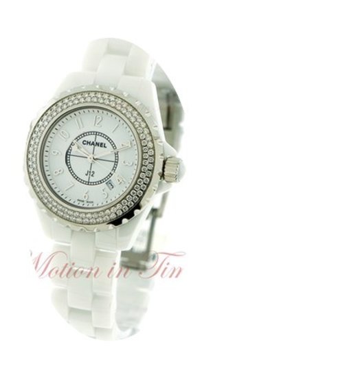 Chanel J12 33mm Quartz, White Dial, Diam...