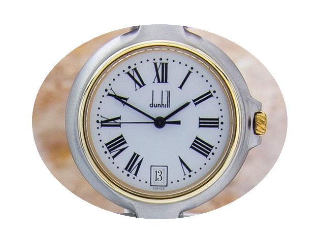 Alfred Dunhill Rare Mid Size Swiss Made ...