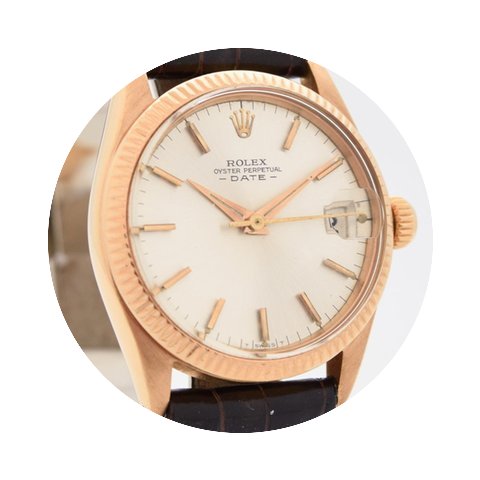 Rolex Oyster Perpetual Date 3/4 Mid-Size...