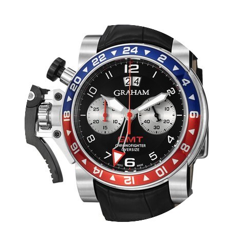 Graham Chronofighter Oversize GMT NEU in...