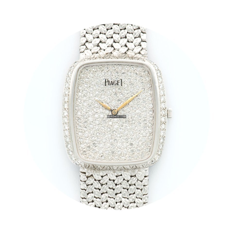 Piaget White Gold Pave Diamond Bracelet ...