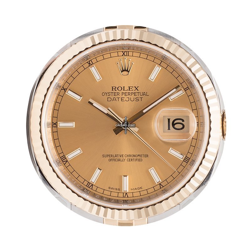 Rolex DateJust 36mm Bi-metal Stainless S...
