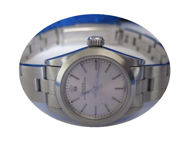Rolex Lady Oyster Perpetual in Stahl mit...