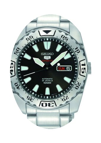 Seiko Herrenuhr Automatik mir großen Le...