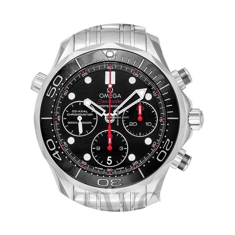 Omega Seamaster Diver 300m Black Steel 4...