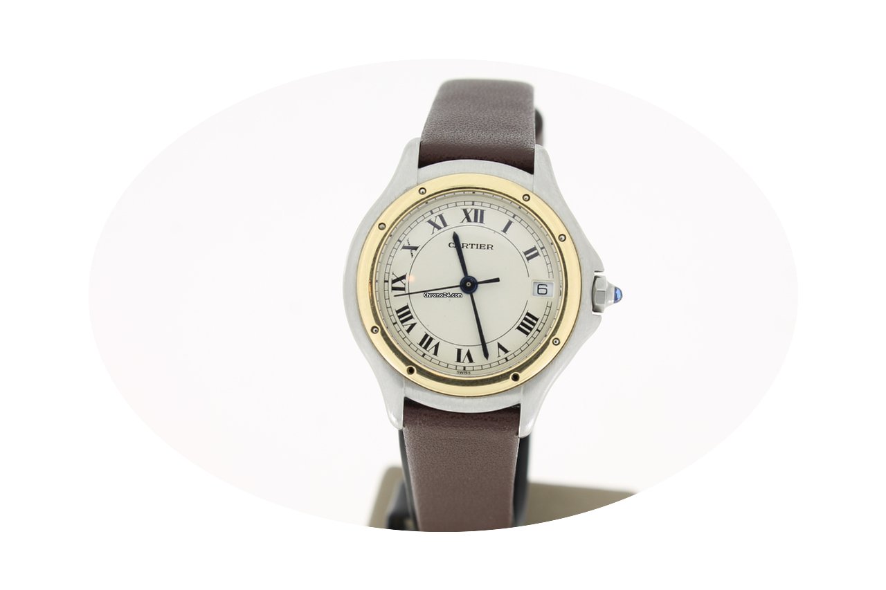 Cartier Cougar Steel/Gold Lady 26mm With...