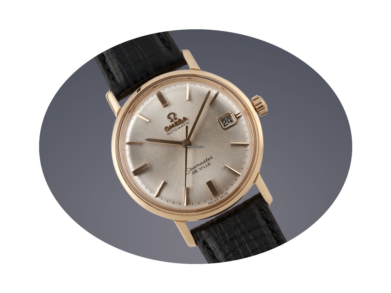 Omega Seamaster DeVille 18ct yellow gold...