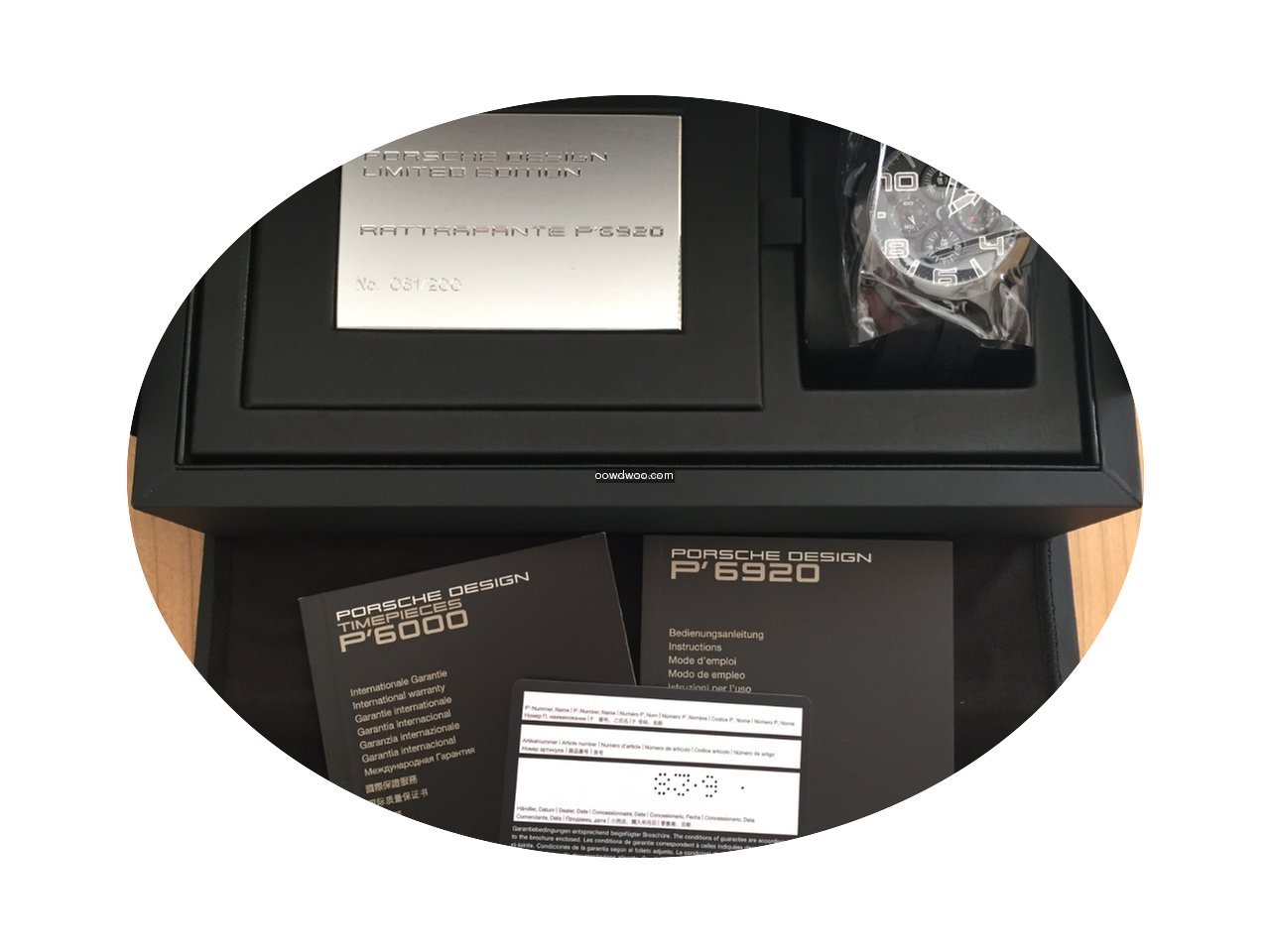 Porsche Design P6920 Rattrapante...