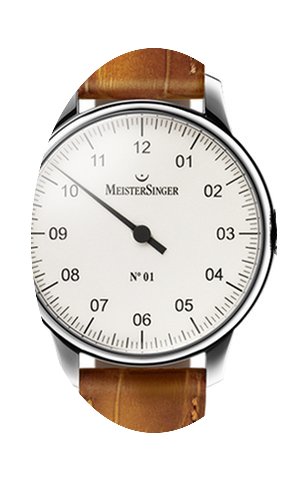 Meistersinger N 01 43mm Silver Dial - AM...