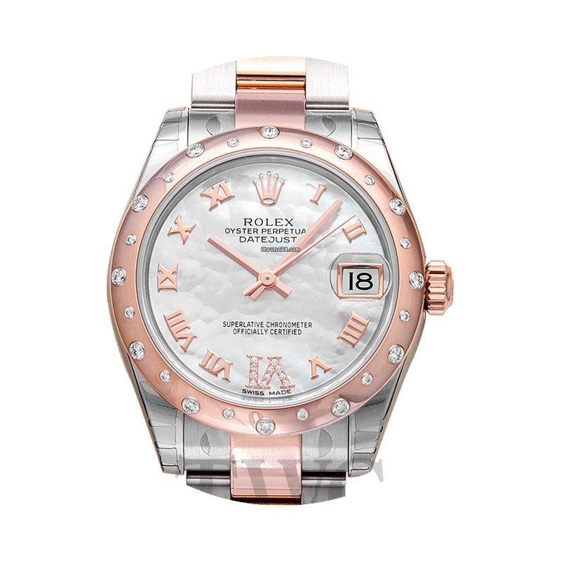 Rolex Datejust 31 White MOP Steel/18k Ro...