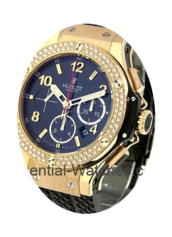 Hublot 41mm Big Bang with 2 Row Diamond ...