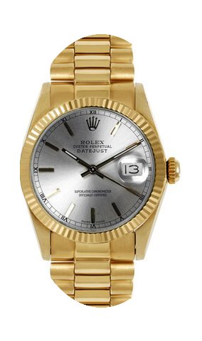 Rolex Women's President Midsize Fluted S...