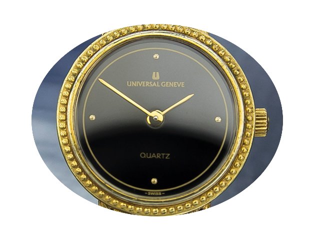 Universal Genève Dress Watch gold plate...