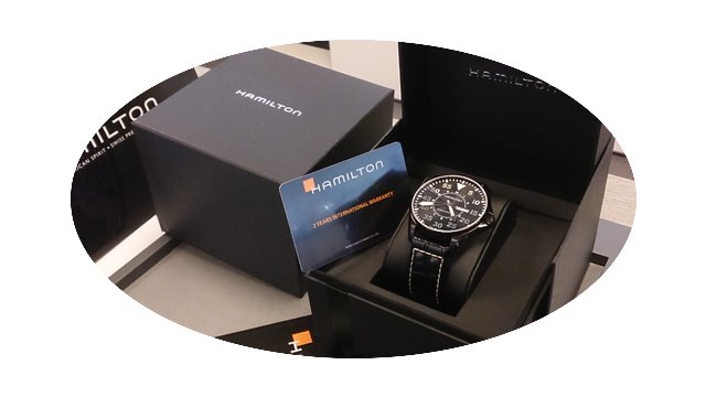 Hamilton KHAKI AVIATION PILOT AUTO...