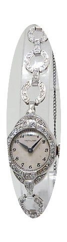 Hamilton Vintage Platinum and Diamond La...