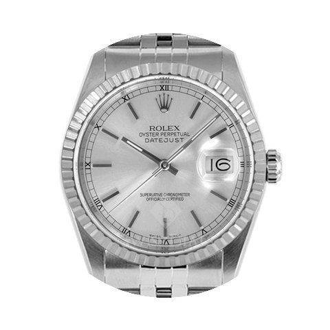 Rolex Datejust Stainless Steel Silver St...