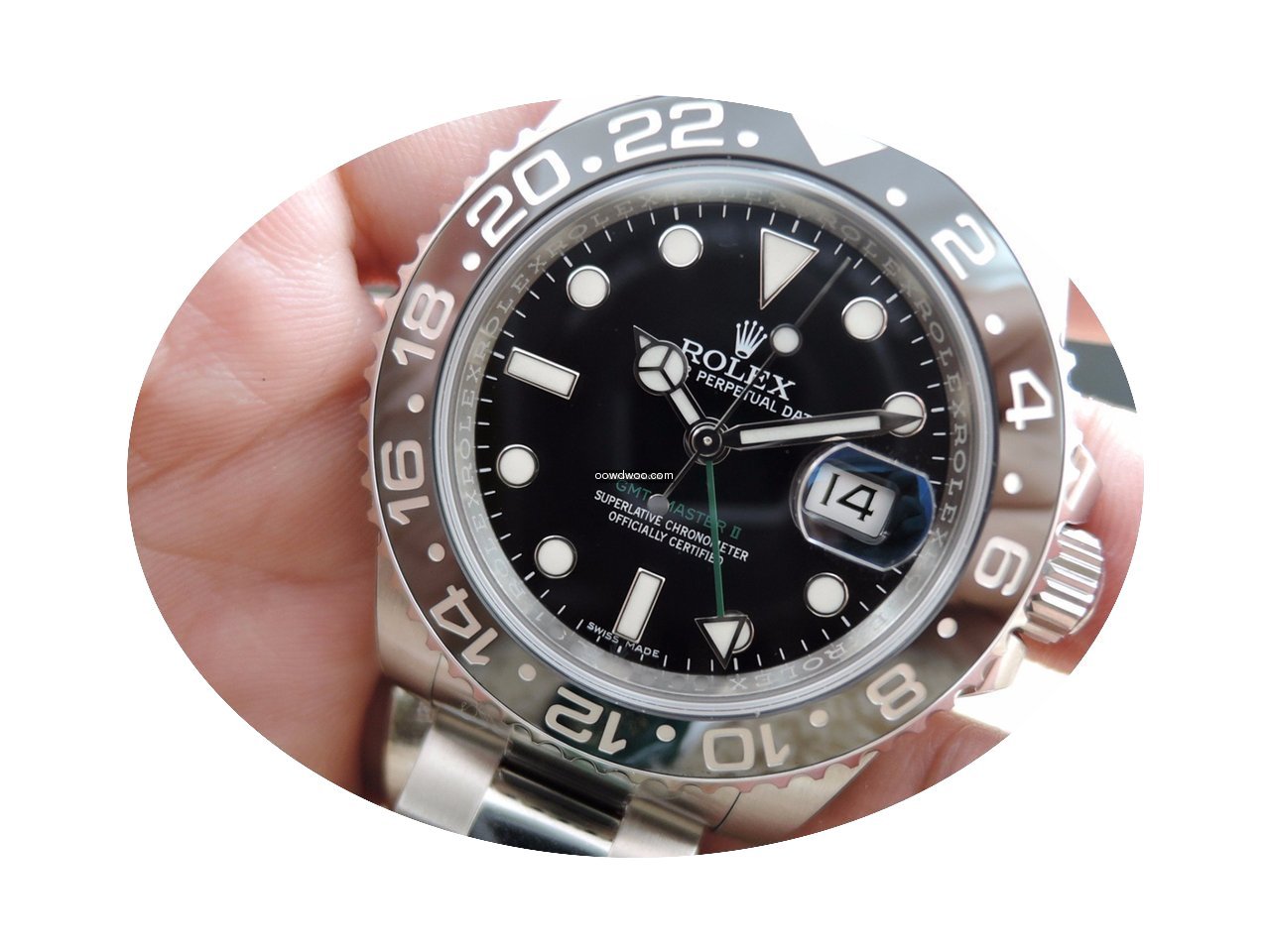 Rolex GMT-MASTER 2 116710LN Stainless St...