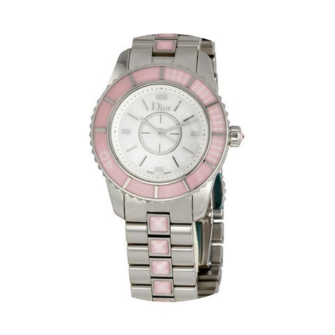 Dior Christal Pink Sapphire Ladies Watch...