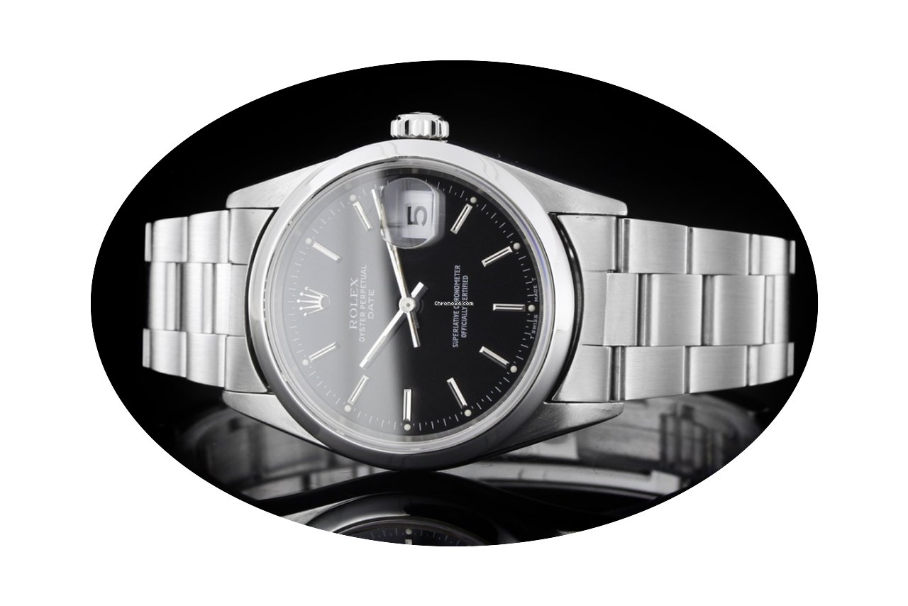 Rolex Date (34mm) Ref.: 15200 aus 1997 m...
