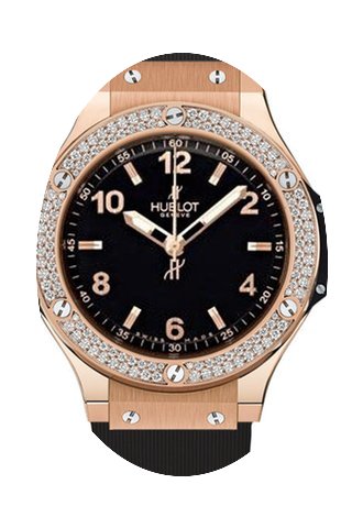 Hublot Big Bang 38mm Quartz Gold Diamond...