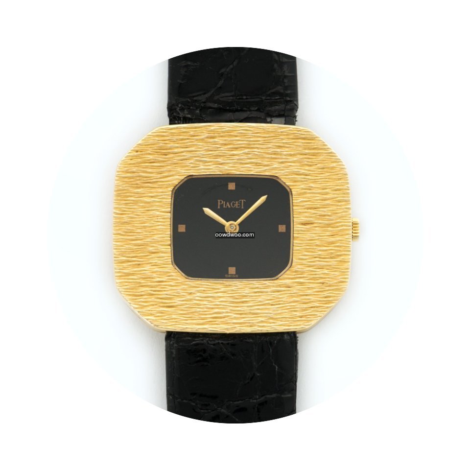 Piaget Yellow Gold Vintage Strap Watch...