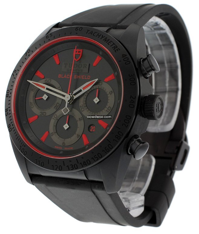 Tudor Fastrider Black Shield Watch - 420...