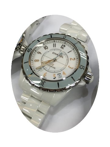 Chanel J12 H4465 Green 38mm Automatic Ce...