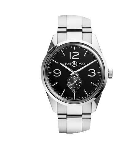 Bell & Ross VINTAGE BR OFFICER BLACK...