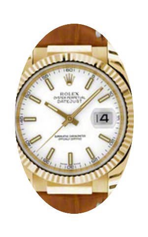 Rolex Datejust 36 116138-WHTMOPSFS White...