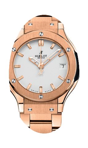 Hublot Classic Fusion White Dial 18 Cara...