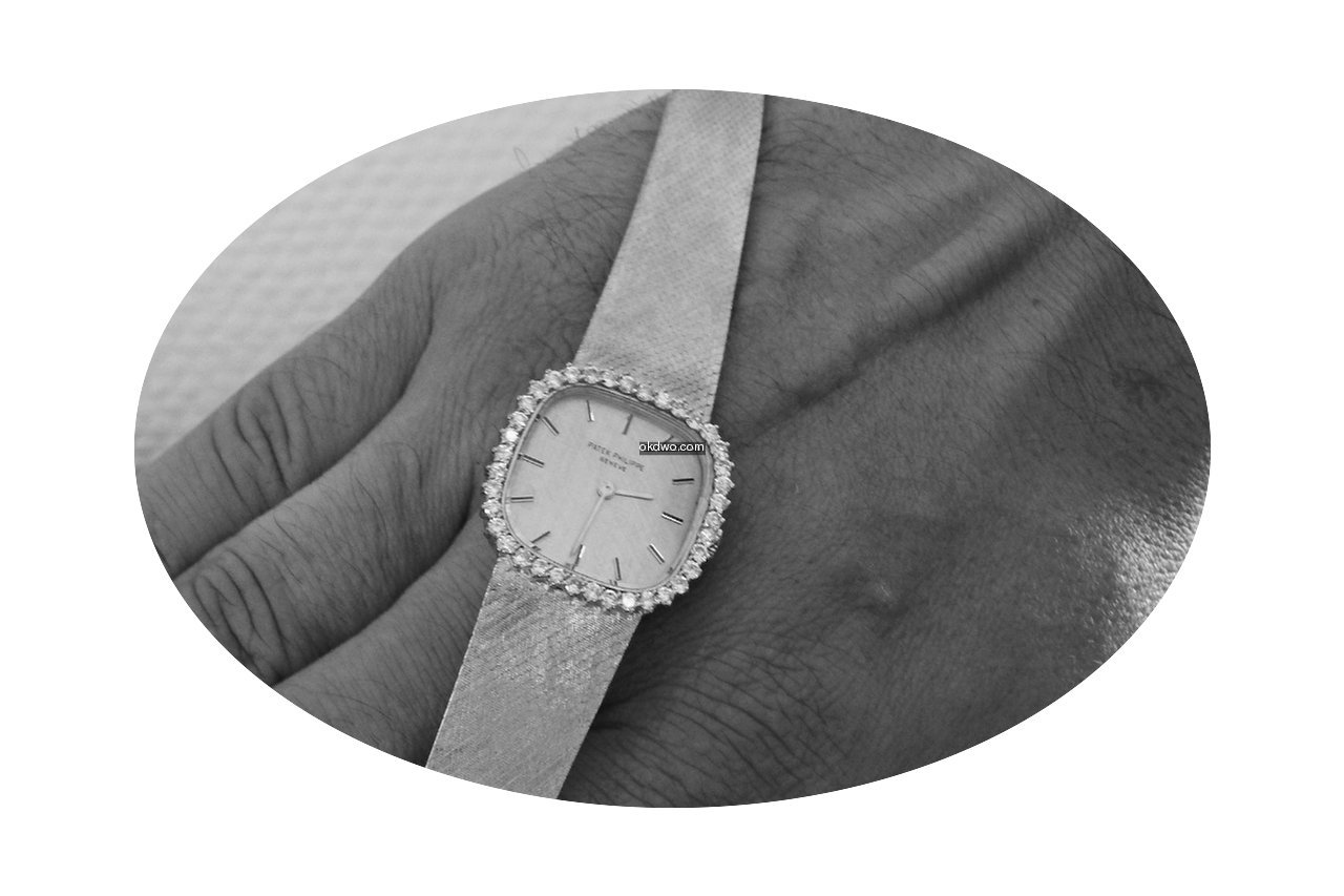 Patek Philippe Ellipse 3357 18kt WG mit ...