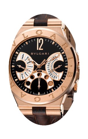 Bulgari Diagono Retrograde Day Date Moon...