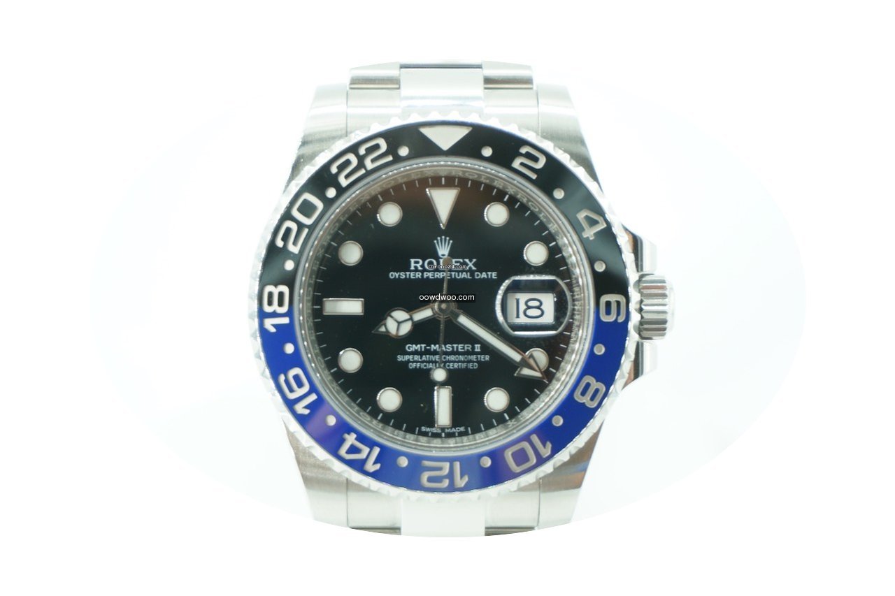 Rolex GMT-Master II BATMAN 116710 BLNR...
